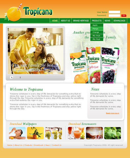 home page tropicana